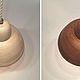 Order Ceramic lamp with a deep shade (brown or white). Light Ceramics RUS (svetkeramika). Livemaster. . Lampshades Фото №3