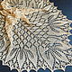 Mantón de las hojas de Oro de punto calado de radios. Shawls. Lace Shawl by Olga. My Livemaster. Фото №6