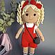 Кукла вязанная Соня. Амигуруми куклы и игрушки. IriNa-Vintage. Ярмарка Мастеров.  Фото №6