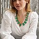 Винтаж: Колье Америка. Колье винтажные. Дневник украшений. Ярмарка Мастеров.  Фото №4