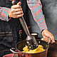 A dark ash pusher with a long handle, Rolling pins, Moscow,  Фото №1