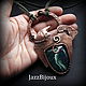Кулон   "В поле с конём". Кулон. JazzBijoux (Елена Сафронова). Ярмарка Мастеров.  Фото №4