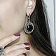 Ring Earrings Marcasite 925 Sterling Silver VAN0009. Jewelry Sets. Sunny Silver. My Livemaster. Фото №4
