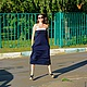 Jersey dress with neckline 'Parisienne'. Dresses. Lana Kmekich (lanakmekich). My Livemaster. Фото №4