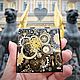 Карманное дамское зеркальце в стиле стимпанк/steampunk, Зеркала карманные, Санкт-Петербург,  Фото №1