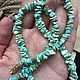 Бусы из натуральной узбекской бирюзы 5. Бусы. gemstone. Ярмарка Мастеров.  Фото №5