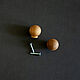 Мебельная ручка из дерева "BALL”. Фурнитура для мебели. HOLZ & WOOD. Интернет-магазин Ярмарка Мастеров.  Фото №2