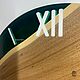 Заказать Часы лофт из цельного карагача. Akutrau Woodworking. Ярмарка Мастеров. . Часы классические Фото №3