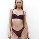 Комплект белья из эластичной сетки. Комплекты белья. Yanovytska lingerie ( Богдана). Интернет-магазин Ярмарка Мастеров.  Фото №2