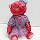 Мишка тедди Валери. Мишки Тедди. Handsewing.toys (Ирина). Ярмарка Мастеров.  Фото №5