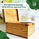 Шкатулка из массива дуба "Кошка на ветке" 21х17х10,5 см. Шкатулки. Лесная Сказка. Ярмарка Мастеров.  Фото №6
