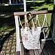 Order Beach Bag Summer Shopper Thick Bag Water Repellent. mechty-o-lete. Livemaster. . Beach bag Фото №3