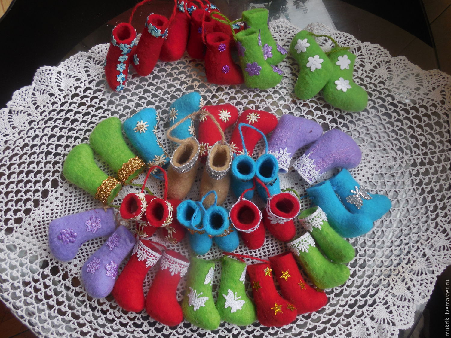 Сувенирные валенки "Шептунчики" – купить на Ярмарке Мастеров – 4Q267RU ...