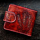 Wallet classic leather ' Cock'. Wallets. Zhiltsov I Leatherworkshop. Online shopping on My Livemaster.  Фото №2