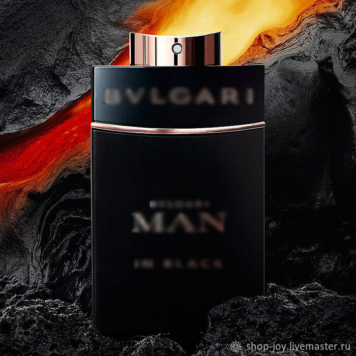 Man shop black bvlgari