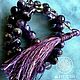 A rosary AMULET of AMETHYST 33 GRAIN. Rosary. Nelli- nsk (nelli-nsk). Online shopping on My Livemaster.  Фото №2