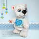 Мишка тедди с метрикой на День рождения. Мишки Тедди. Morya Toys. магазин Марины Еретновой. Ярмарка Мастеров.  Фото №4