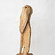 Shapes garden: Sculpture: Wooden sculpture of a Bird Girl. Garden figures. Woodanddecor. My Livemaster. Фото №4