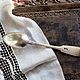 Order 84 sterling silver. A tablespoon with the CE monogram. Godsend vintage. Livemaster. . Vintage Cutlery Фото №3