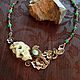 Necklace with jadeite in Moscow, Necklace, Ekaterinburg,  Фото №1