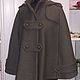coat: Cape style millitari. Coats. AVS -dressshop. My Livemaster. Фото №4
