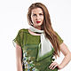 Шарф + Двойная шифоновая туничка :ЖАСМИН шелк шифон. Блузки. BatikStyle. Ярмарка Мастеров.  Фото №5