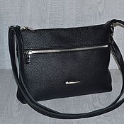 Сумки и аксессуары handmade. Livemaster - original item Model 1033 Small bag made of genuine leather. Handmade.