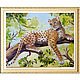 Leopard painting 'Nirvana'wild animals 30*40. Pictures. irina-churina (irina-churina). Online shopping on My Livemaster.  Фото №2