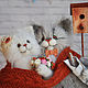 Lemurr    Knitted cats love. Stuffed Toys. Knitted toys Olga Bessogonova. Online shopping on My Livemaster.  Фото №2