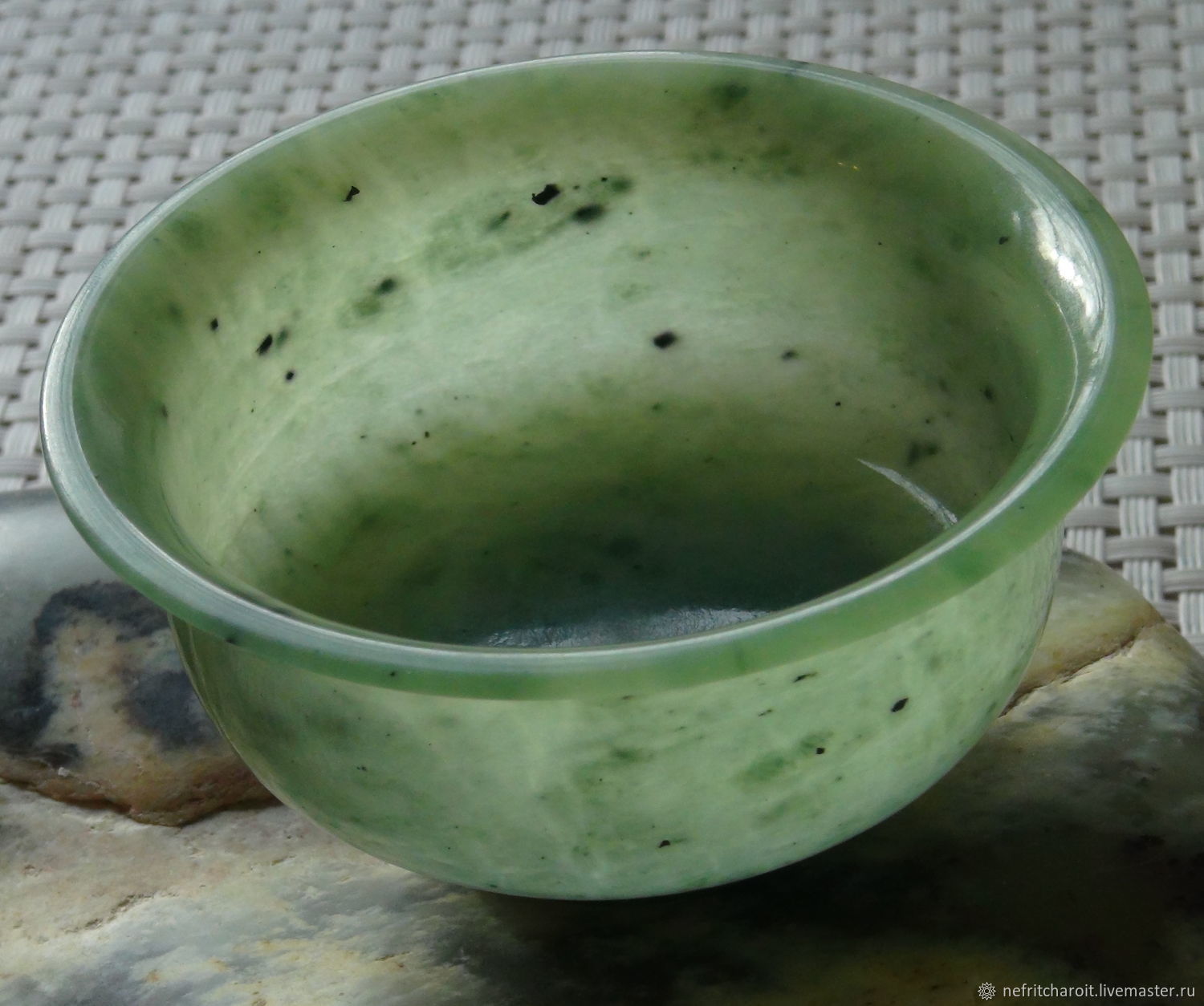Avon jadeite pitcher and bowl