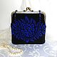 Bag with clasp: Evening bag beaded Theater. Clasp Bag. SilkArt Tatyana. Online shopping on My Livemaster.  Фото №2
