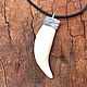 Bear's FANG on a decorative suspension. Amulet. Urbanstyle. My Livemaster. Фото №6
