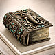 Шкатулка - книга Великан саванны, слон, коричневый. Шкатулки. Glorious_Bottles декоративная посуда (anna-maslova). Интернет-магазин Ярмарка Мастеров.  Фото №2