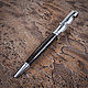 Шариковая ручка - песочные часы из морёного дуба 2054 лет, Ручки, Сим,  Фото №1