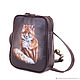 Women's backpack genuine leather 'Fox'. Backpacks. Pelle Volare. Online shopping on My Livemaster.  Фото №2