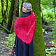 Косынка из козьего пуха  ажурная " Вabushka scarf ". Косынки. Наталья  Пуховая Мастерская (puhovyiy-master). Ярмарка Мастеров.  Фото №6