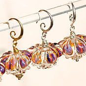 Aromatherapy lampwork beads original gift