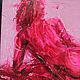 Erotic paintings 40 by 30 cm red painting naked silhouette. Pictures. paintmart (oikos). My Livemaster. Фото №4