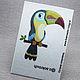 Felt pattern for Toucan2 brooch. Embroidery kits. agraf. Online shopping on My Livemaster.  Фото №2