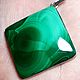 Malachite (pendants in nickel silver) Kolwezi district, Katanga, DR Congo, Cabochons, St. Petersburg,  Фото №1