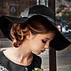 Женская шляпа с полями в стиле Диор, Шляпы, Александров,  Фото №1