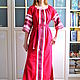 Russian linen dress is well made in Slavic style. Folk dresses. Kupava - ethno/boho. My Livemaster. Фото №4