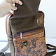 Custom-made leather backpack with engraving for Yuri. Backpacks. Innela- авторские кожаные сумки на заказ.. My Livemaster. Фото №5