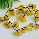 Order Amber. Beads 'Yellow bean' white amber. Frollena II. Natural Baltic amber. Livemaster. . Necklace Фото №3