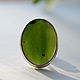 Order Ring with jade 'Beautiful green', silver. EdGems jewerly. Livemaster. . Rings Фото №3