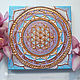 The flower of life, a happy coastal mandala. Pictures. veronika-suvorova-art. Online shopping on My Livemaster.  Фото №2