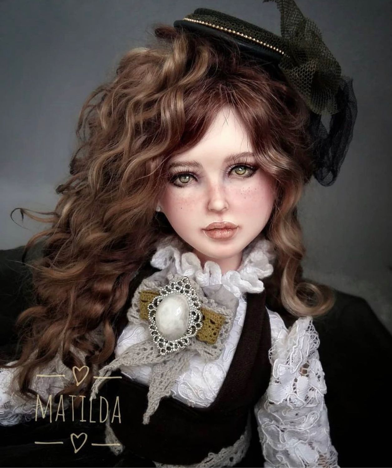 Matilda. interior doll, Interior doll, Stary Oskol,  Фото №1