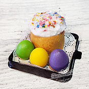 Косметика ручной работы handmade. Livemaster - original item Handmade Easter soap Set gift for Easter eggs and cake. Handmade.
