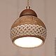 Order Ceramic lamp 'Ball with tail'. Light Ceramics RUS (svetkeramika). Livemaster. . Ceiling and pendant lights Фото №3