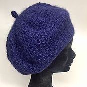 Double knitted hat 100% cashmere